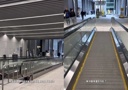 마곡에 있다는 무빙워크, 너무 짧아서 논란…길이가 무려