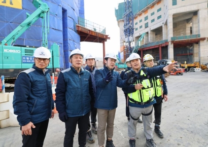 대우건설, 동절기 안전점검…"CEO·CSO 올해 155회 현장방문"