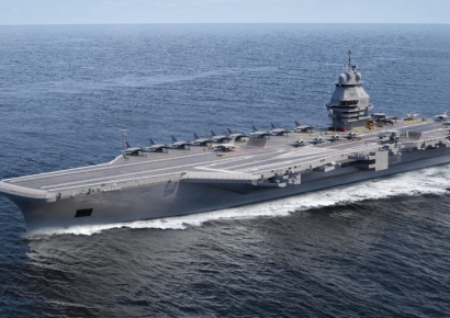 8만t급 프랑스 새 핵항모 'PANG'…中 항모 압도할까