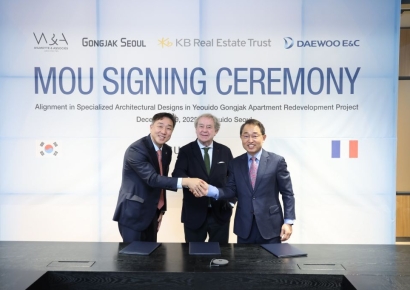 대우건설, 佛빌모트와 맞손…여의도 공작아파트 외관디자인 특화