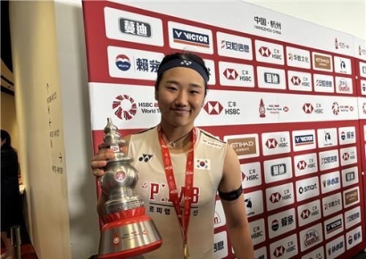 '안세영 최다승' 기록에 李대통령 "전 세계가 경이와 찬사"