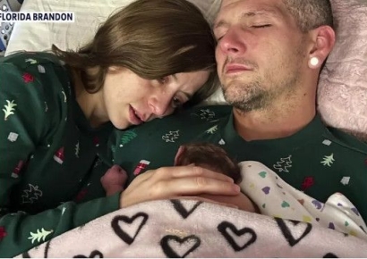 "의학드라마서 영감얻어" 무뇌증 아이 출산 후 장기기증 선택한 부부