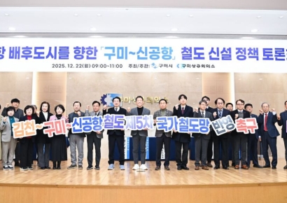 제조업 중심 구미시, 직결 철도 필수 경제계 주목