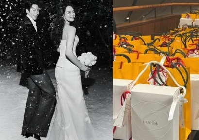 "답례품도 남다른 클라스"…김우빈·신민아 하객 선물 봤더니