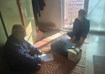 난방보다 먼저 챙긴 존경… 부산지방보훈청, 한파 대비 국가유공자 특별위문