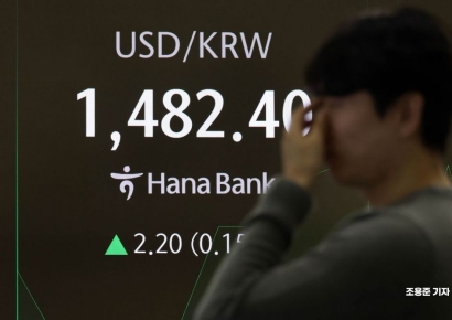 [포토] 원/달러 환율 고공행진