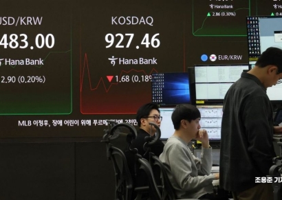 [포토] 치솟는 원/달러 환율