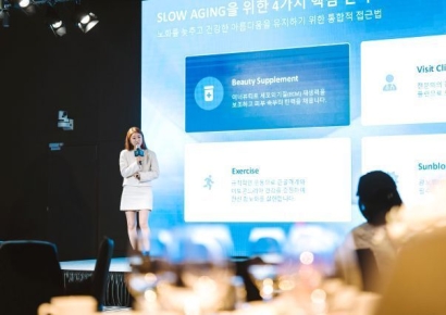 인크레더블버즈, 누트라코스 행사서 골드제이의원 이현주 대표원장 초청 강연