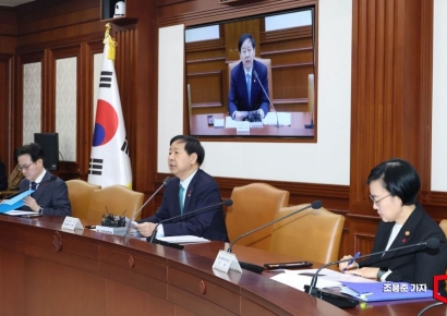 [포토] 경제관계장관회의에서 발언하는 구윤철 부총리