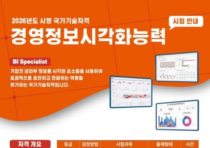 광주상의, 경영정보시각화능력 시험 확대 