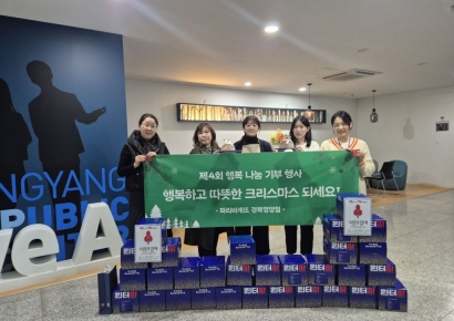 산타가 된 파리바게뜨 영양점, 3년째 '달콤한 기적' 동행