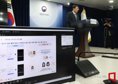 [포토] 앞으로 휴대폰 개통시 안면인증 해야