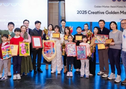 [포토] 알파색채와 홍콩 스쿨 오브 크레에이티브티 국제미술교류행사 공