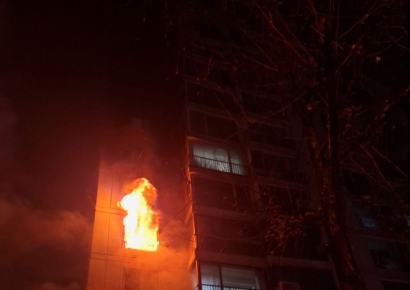 성탄절 전날의 비극…송파 아파트 화재로 70대 사망