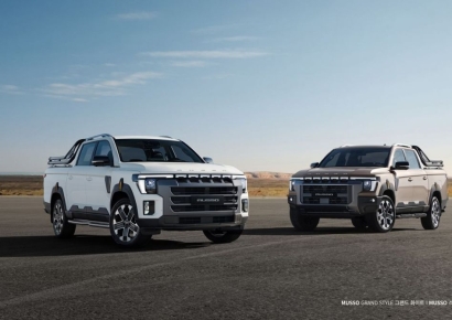 KGM, 차세대 픽업 '무쏘' 확정…플래그십 모델 공개