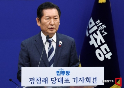 [포토] 정청래 "최고위원 보선 직후 '1인1표' 재추진"