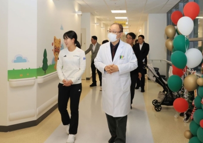 황유민, 따뜻한 나눔을 실천했다