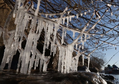한파 지속으로 한강 얼어…평년보다 7일 일러