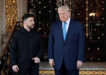 트럼프, 젤렌스키와 회담 개시…"강력한 안보 협정 체결할 것"