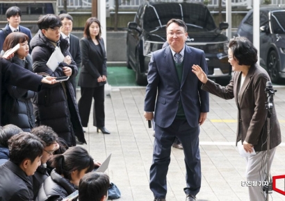 [포토] 이혜훈 후보자, '질문은 다음에'