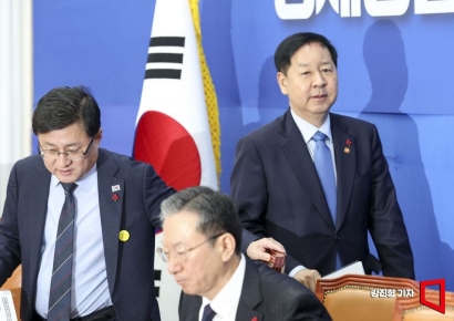 [포토] 당정협의 참석한 구윤철 경제부총리
