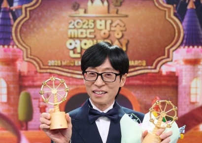 유재석, 9번째 MBC 연예대상…통산 21번째 대상