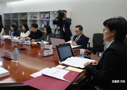 [포토] 여성폭력방지위원회 주재한 원민경 장관