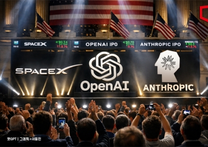 [뉴욕증시]AI, 하루 만에 공포에서 희망으로…나스닥 1.05% ↑