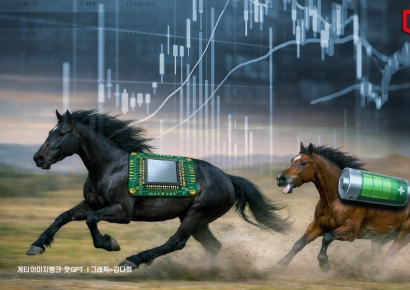 포문 연 '적토마' 증시… 반도체馬 질주 vs 이차전지馬 뒷걸음