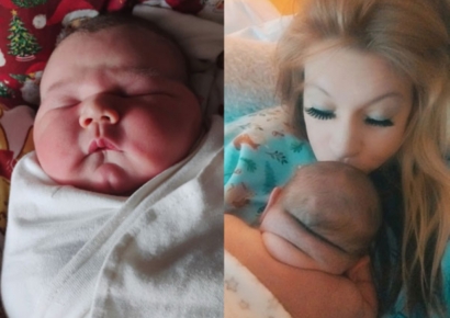 "생후 3개월 아이 낳은 듯" 5.8㎏ 초우량아에 의료진도 화들짝