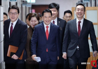 [포토] 최고위 향하는 장동혁