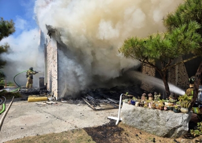 남원소방서, 겨울철 전열기 화재 예방 집중 홍보