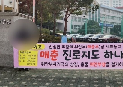 "매춘 진로지도 하나" 위안부 피해자 모욕에 경찰 수사…대통령마저 "얼빠진 명예훼손" 