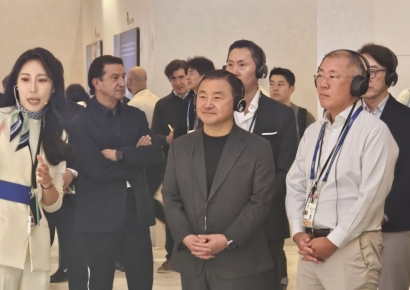 [CES 2026]정의선, 삼성·LG·퀄컴 찾아 AI·로봇 '시선 고정'