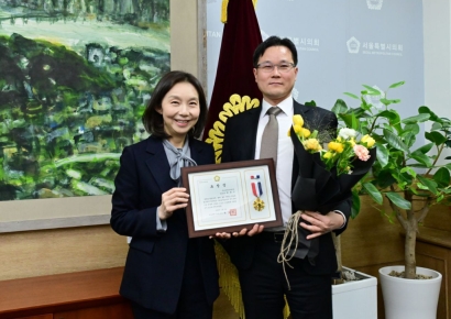 최광수 스피어 대표, 서울시의회 의장 표창 수상…"민간 주도 우주항공 공급망 혁신"