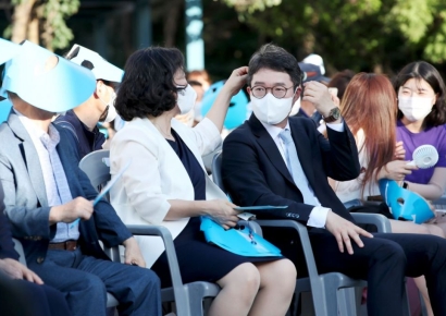 동갑내기 캠퍼스 커플…"예뻐보이더라" 정원오, 배우자 문혜정 첫 인상[시사쇼][배우자 열전]①