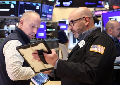 [뉴욕증시]AI주 차익실현 속 혼조 마감…다우 0.55% ↑