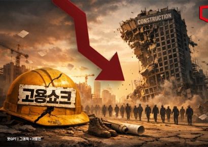 "대형사 1개 규모 사라졌다"…10대 건설사 직원 1년만에 3600명 줄어