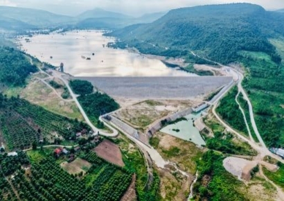 계룡건설, 캄보디아 다운트리댐 준공…홍수 피해 감소 기대