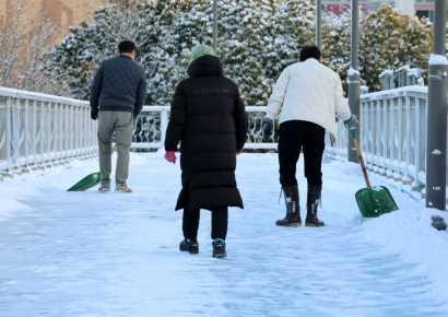 광주·전남 강풍·한파 속 폭설…내일까지 최고 20cm