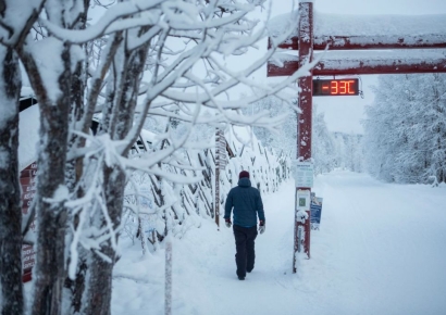 '영하 40도' 괴물 한파 덮쳤다...핀란드 항공 전면 취소에 수천명 발 묶여
