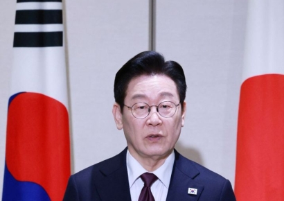 88분간 만난 한일 정상…李대통령 "과거사 의미 있는 진전…한·중·일 소통도 강조"