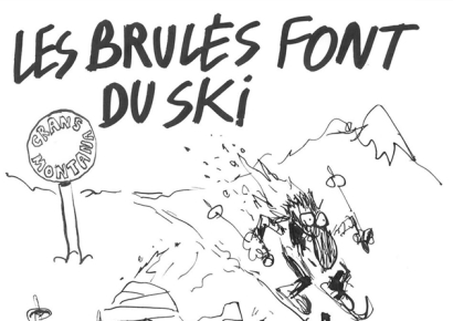 "40명 사망했는데 화상 입고 스키 탔다니" 프랑스 주간지 만평 뭇매