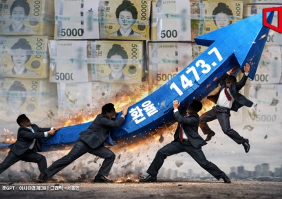 [Why&Next]"간신히 낮춰놨는데"…새해 꺼지지 않는 환율 급등세, 배경은