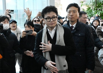 한동훈 "허위 조작으로 제명…장동혁이 찍어내려는 것"