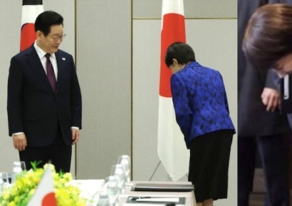 李 대통령에 폴더인사한 다카이치 총리…中 언론, 평가절하·진정성 의심