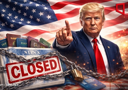 美 75개국 국민 이민 비자 발급 중단…"복지 축내"