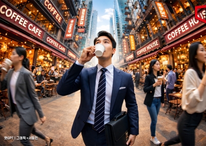 2000원짜리 '아아' 팔아 연매출 4억…'직장인 생명수' 되자 매장만 '10만개'