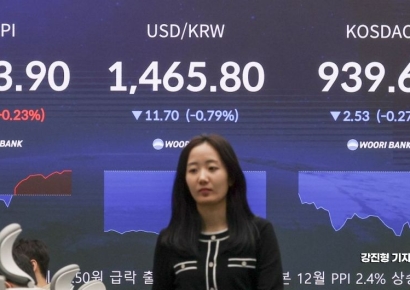 [포토] '5천 향해 달리는 코스피'