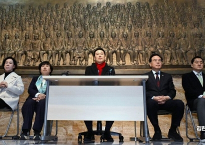 [포토] 장동혁, 단식 돌입…“與, 공천헌금·통일교 특검 수용하라”